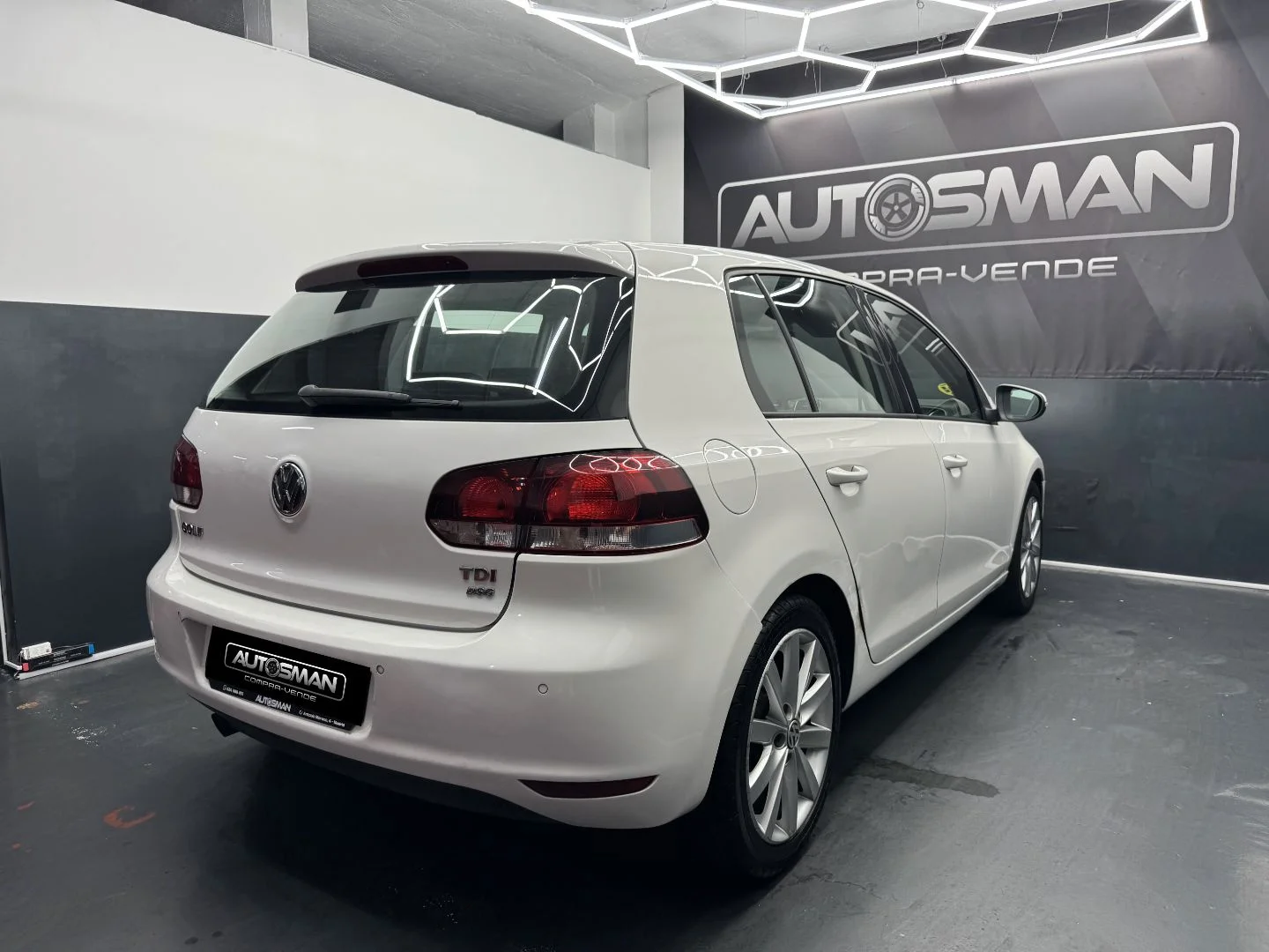 VOLKSWAGEN Golf 1.6 TDI DPF Sport 2011 Diésel Blanco - Detalle